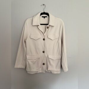 Banana Republic Cream Utility Jacket